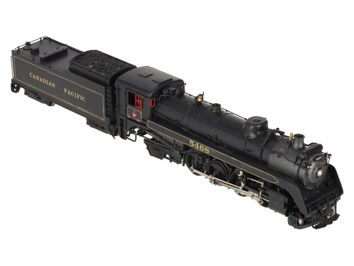 Scale Models 2-8-2 HO Canadian Pacific S-2 Steam Locomotive w/Tender #5468 EX/Box