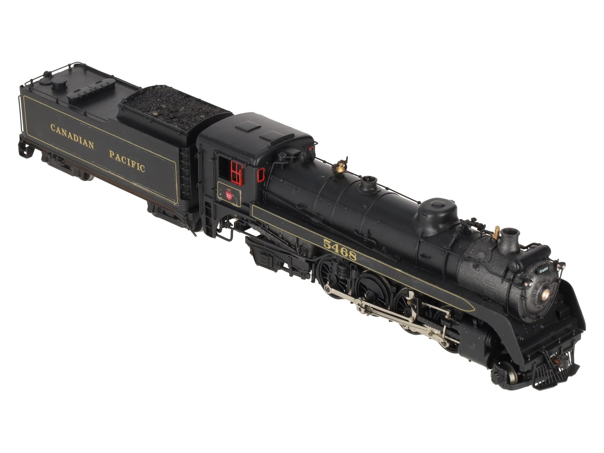 Scale Models 2-8-2 HO Canadian Pacific S-2 Steam Locomotive w/Tender #5468 EX/Box