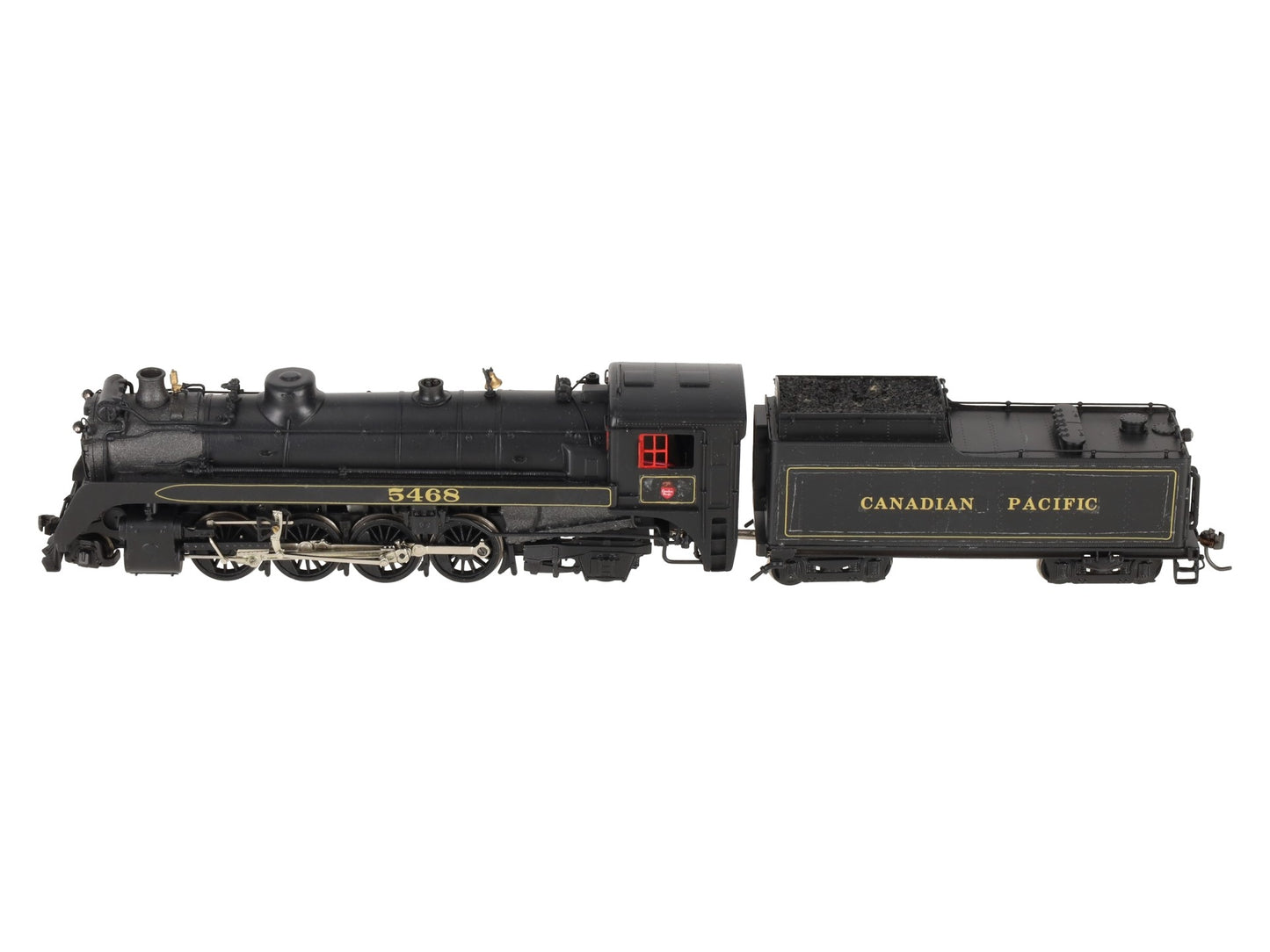 Scale Models 2-8-2 HO Canadian Pacific S-2 Steam Locomotive w/Tender #5468 EX/Box