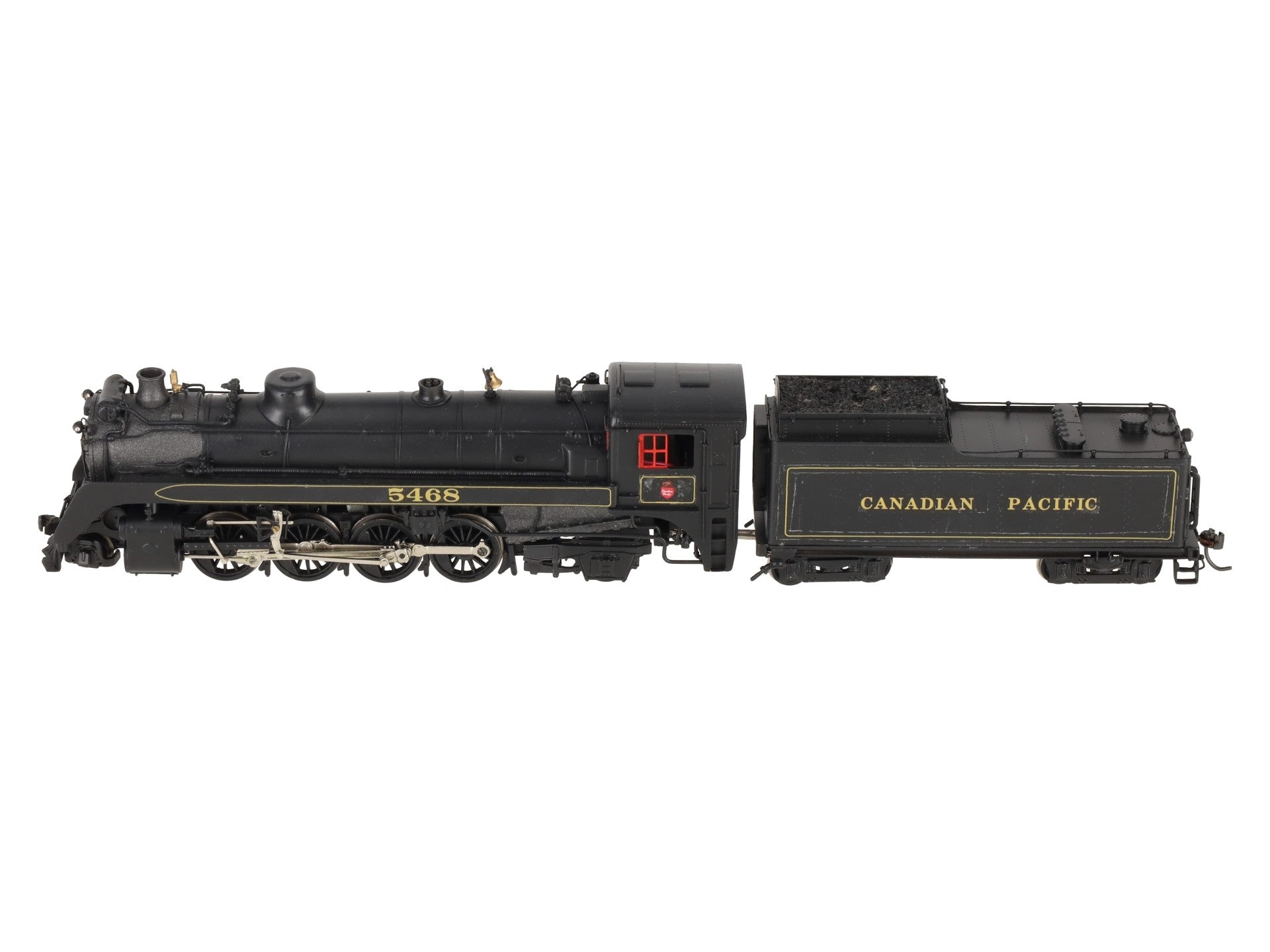 Scale Models 2-8-2 HO Canadian Pacific S-2 Steam Locomotive w/Tender #5468 EX/Box