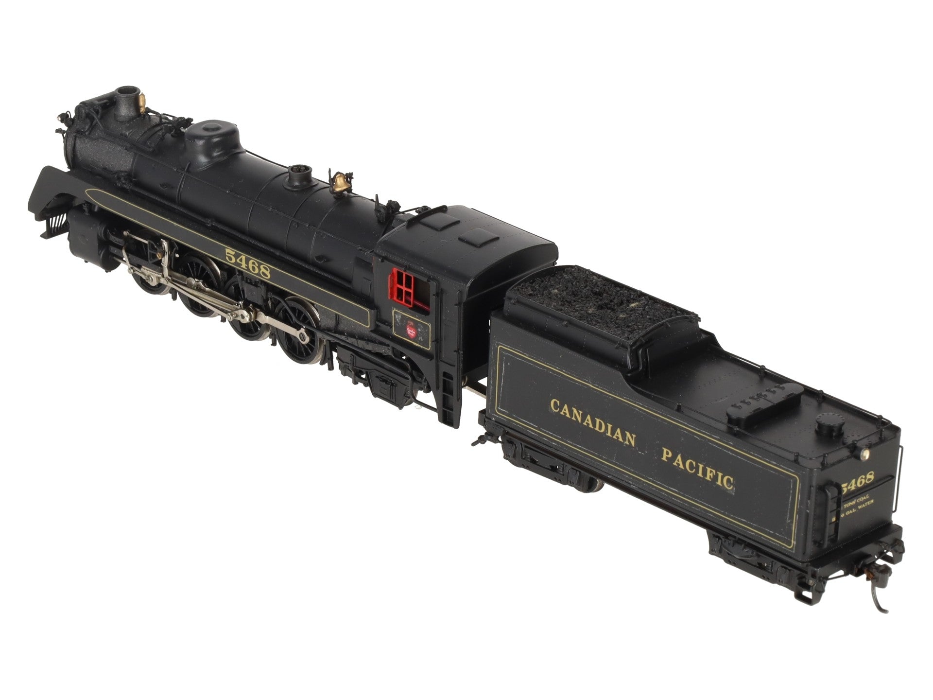 Scale Models 2-8-2 HO Canadian Pacific S-2 Steam Locomotive w/Tender #5468 EX/Box