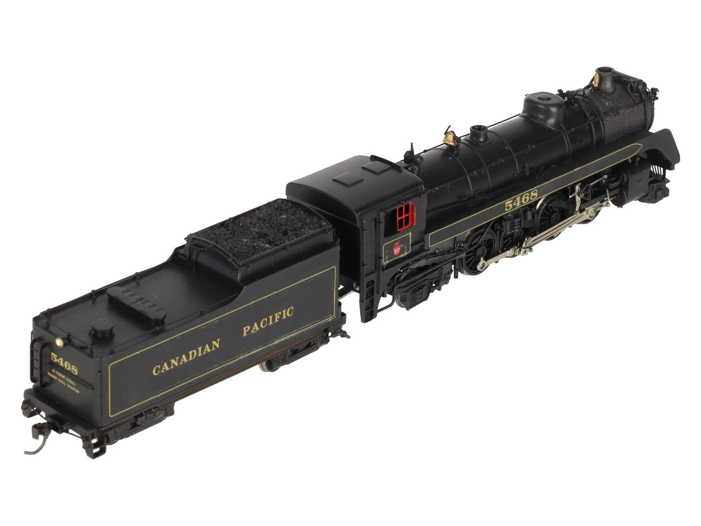 Scale Models 2-8-2 HO Canadian Pacific S-2 Steam Locomotive w/Tender #5468 EX/Box