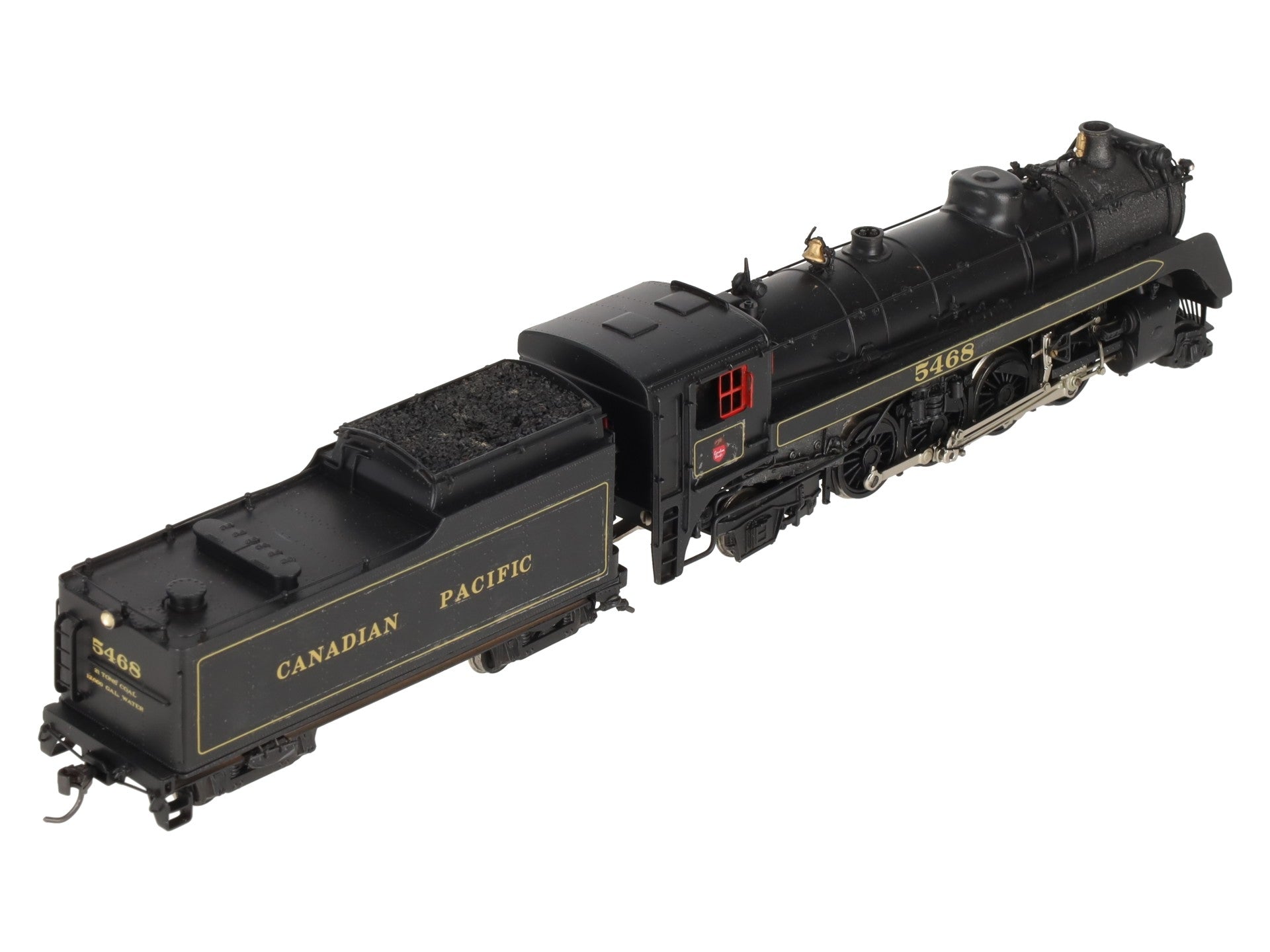 Scale Models 2-8-2 HO Canadian Pacific S-2 Steam Locomotive w/Tender #5468 EX/Box