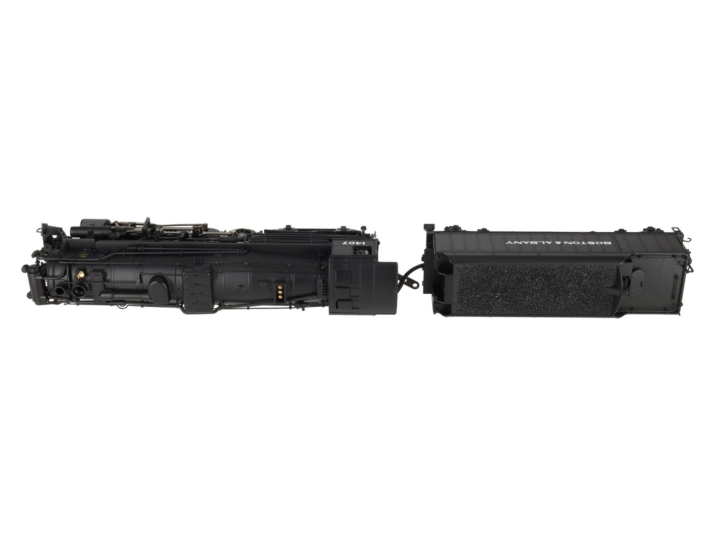 K-Line K3670-1407CC O Boston & Albany 2-8-4 Berkshire Steam Locomotive #1407 EX/Box