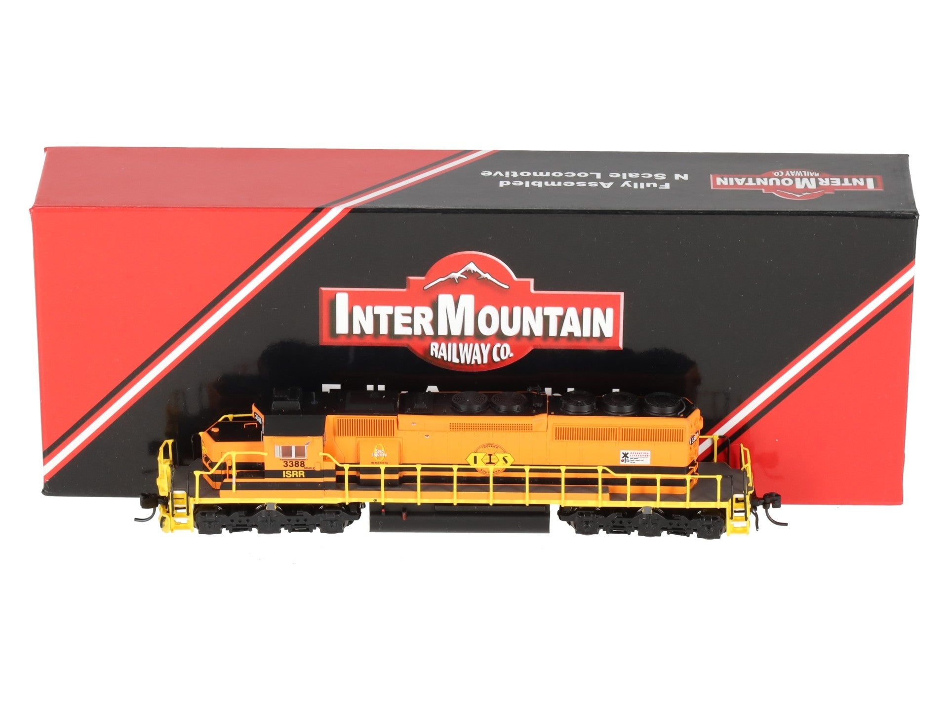 InterMountain 69374-04 N G&W/Indiana Southern SD40-2 Diesel Locomotive #3388 LN/Box