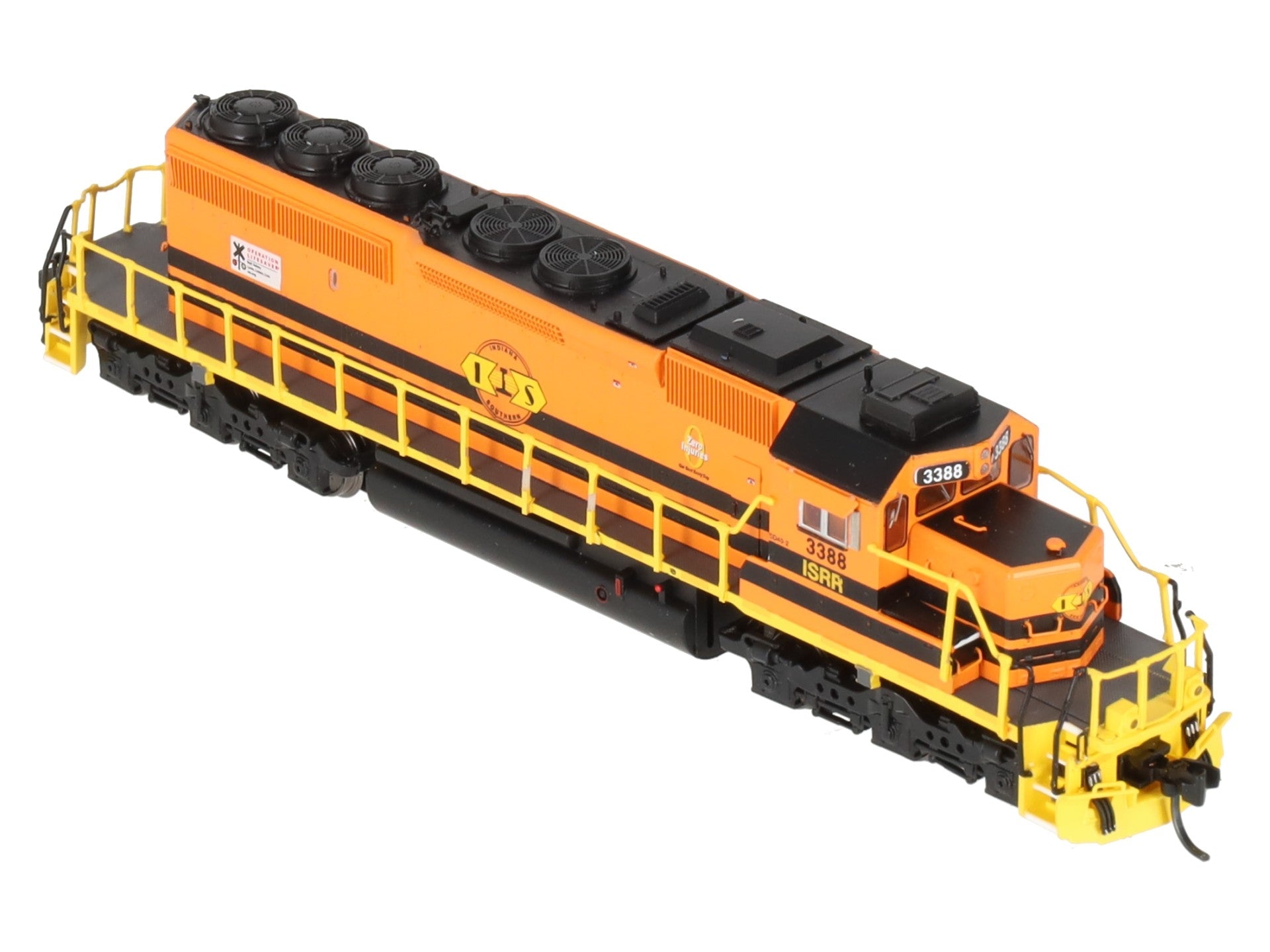 InterMountain 69374-04 N G&W/Indiana Southern SD40-2 Diesel Locomotive #3388 LN/Box