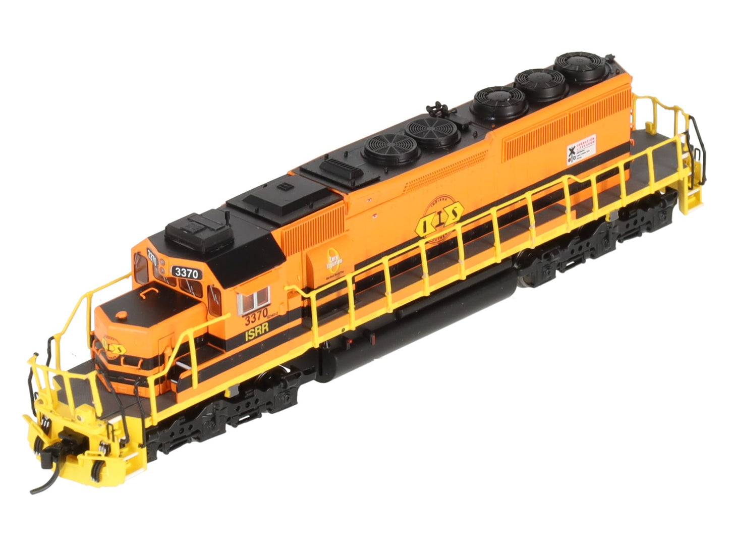 InterMountain 69374-01 N G&W/Indiana Southern SD40-2 Diesel Locomotive #3370
