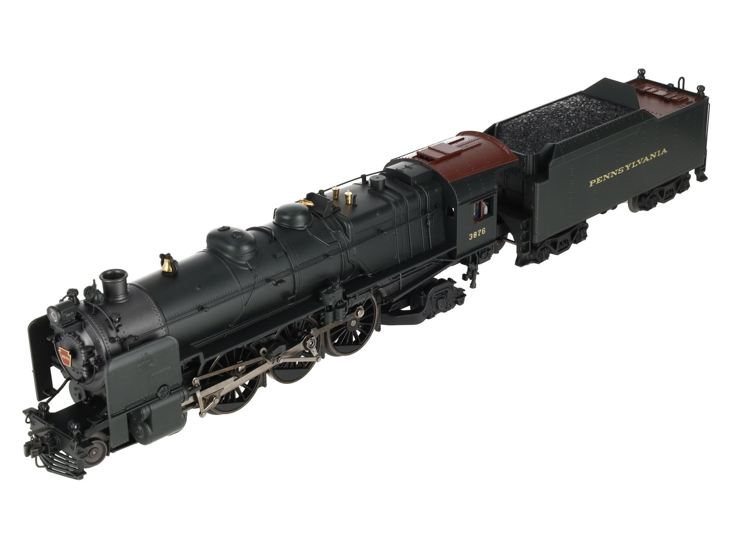 K-Line K3380-3876CC O Gauge PRR K4s Steam Locomotive & Tender #3876 w/TMCC LN/Box