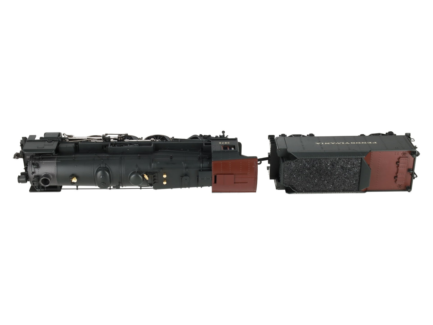 K-Line K3380-3876CC O Gauge PRR K4s Steam Locomotive & Tender #3876 w/TMCC LN/Box