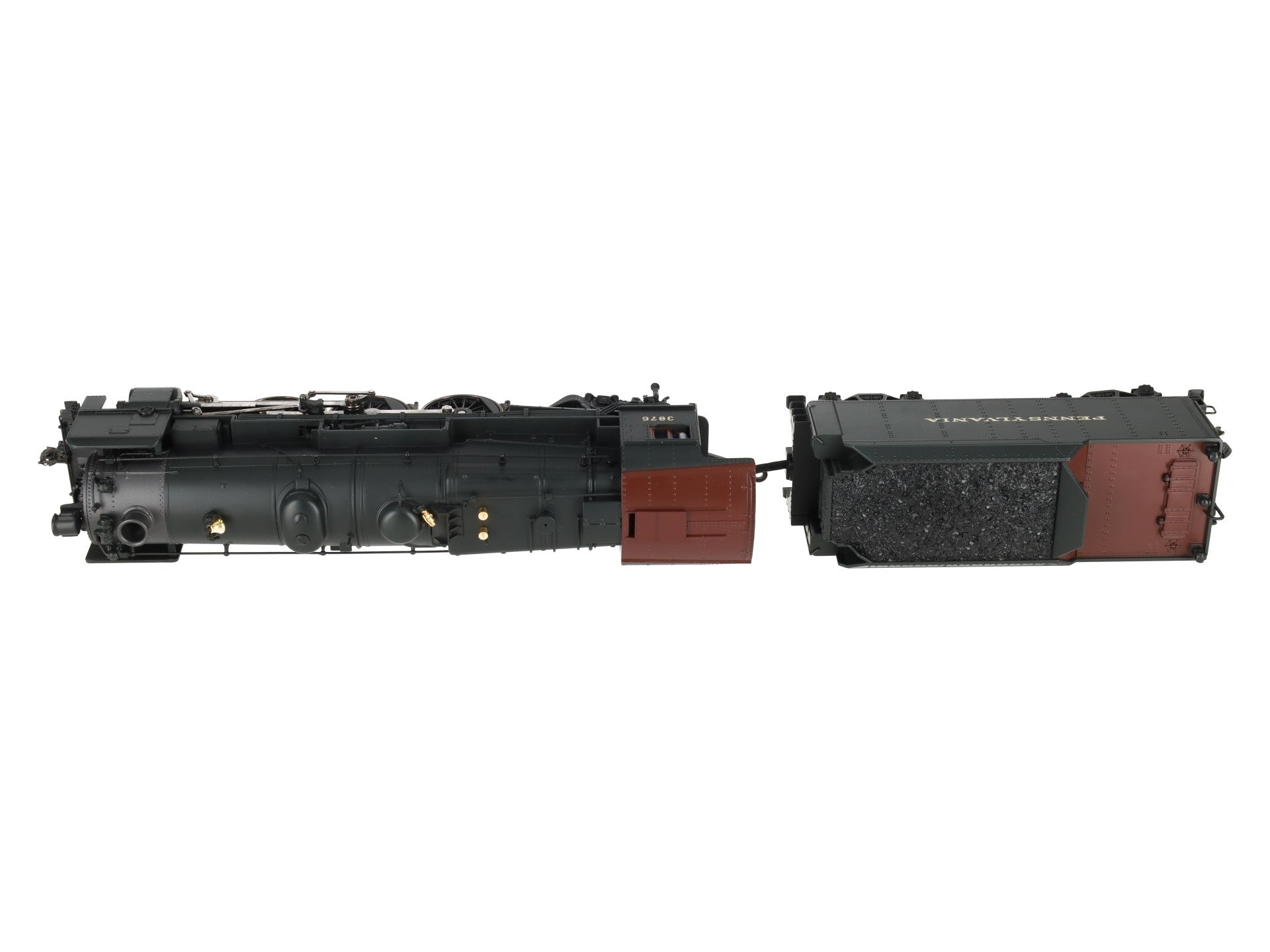 K-Line K3380-3876CC O Gauge PRR K4s Steam Locomotive & Tender #3876 w/TMCC LN/Box