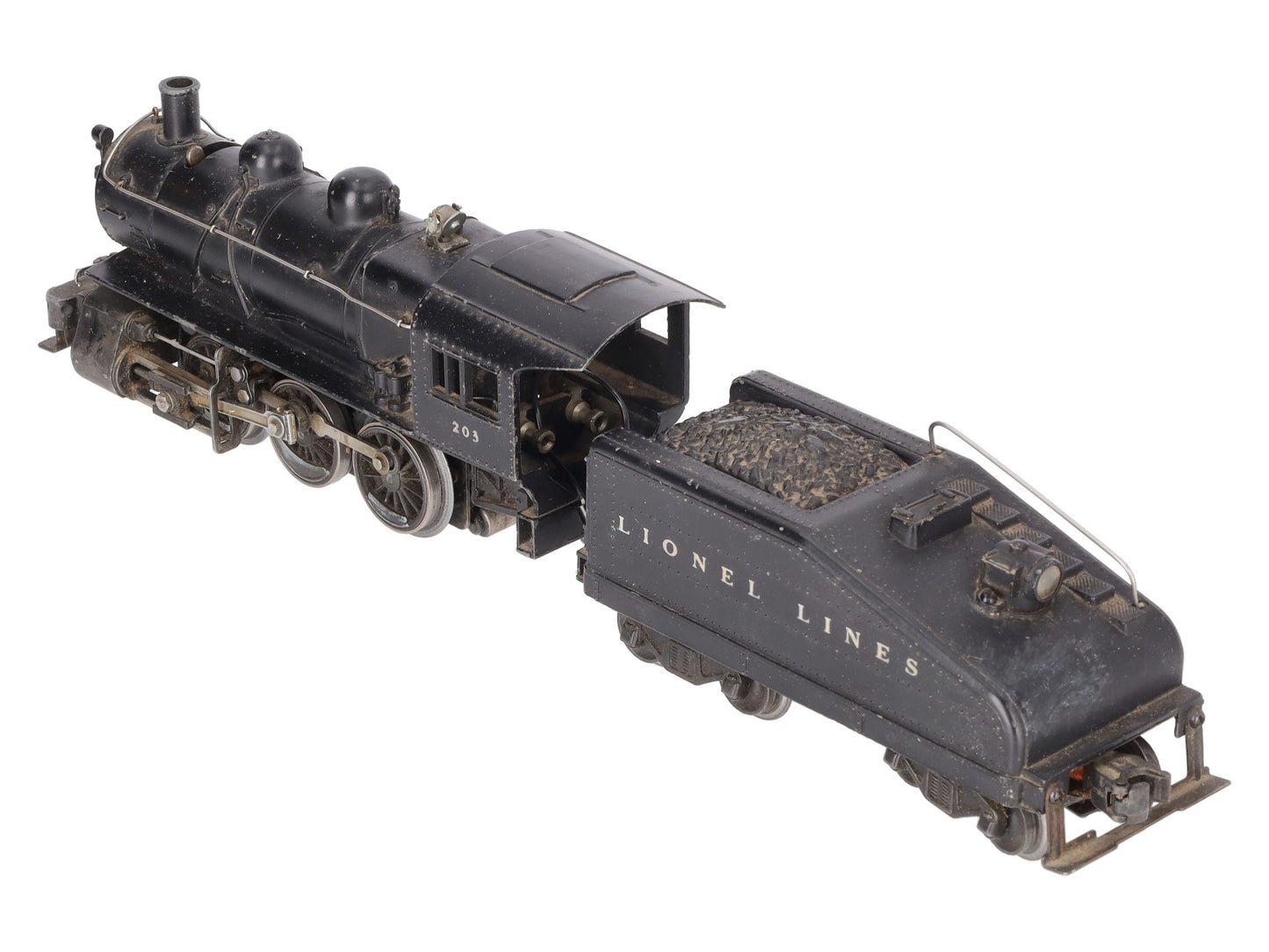 Lionel 203 Vintage O Prewar 0-6-0 Steam Locomotive w/ 2203T Tender VG/Box