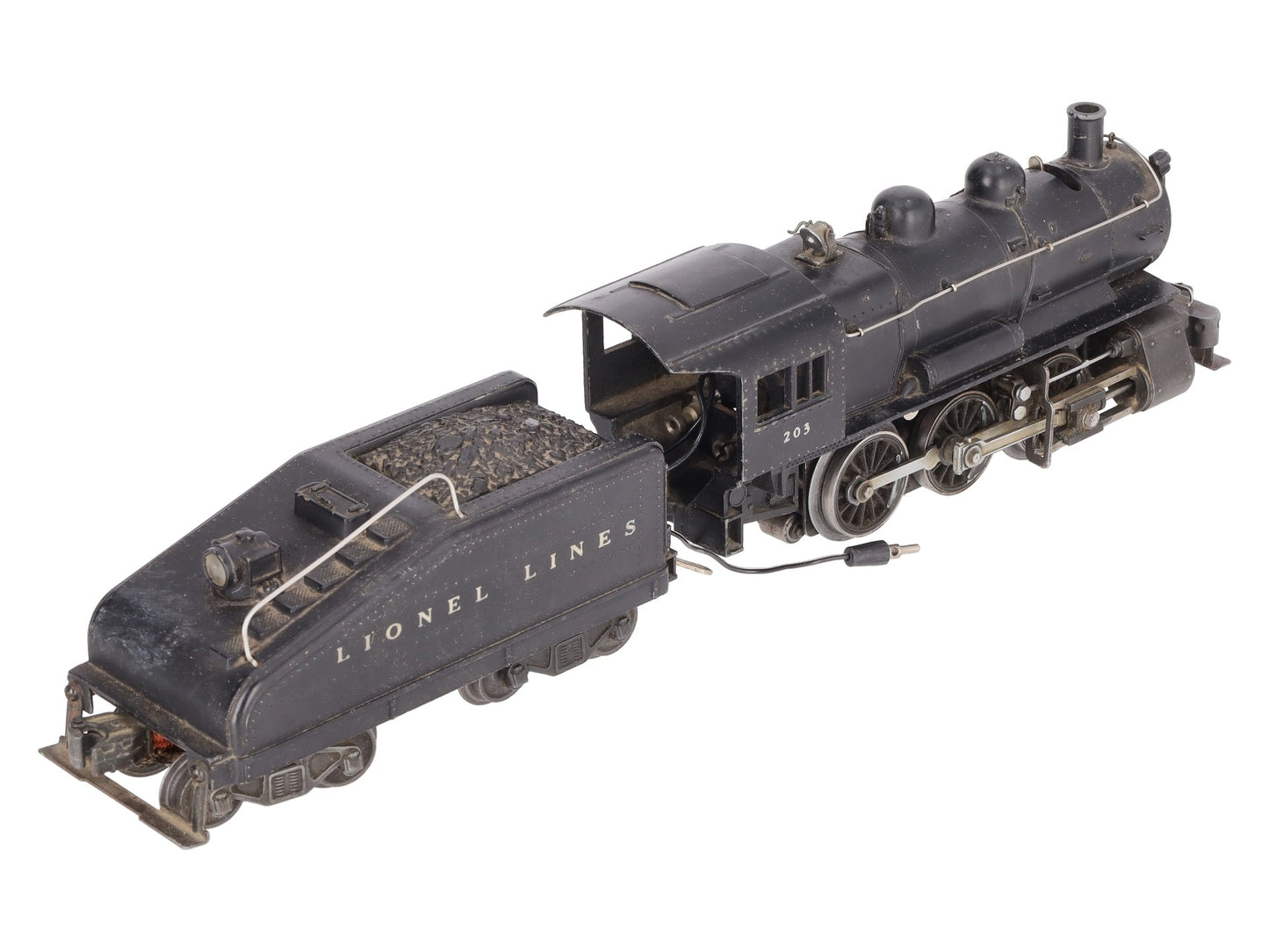 Lionel 203 Vintage O Prewar 0-6-0 Steam Locomotive w/ 2203T Tender VG/Box