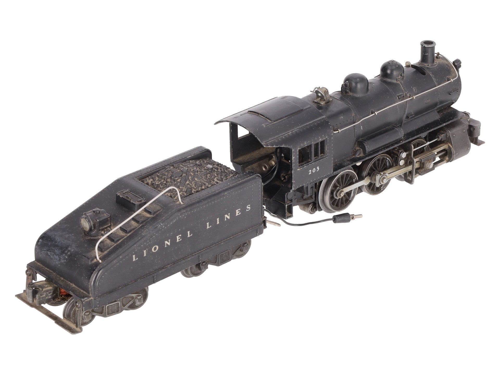 Lionel 203 Vintage O Prewar 0-6-0 Steam Locomotive w/ 2203T Tender VG/Box
