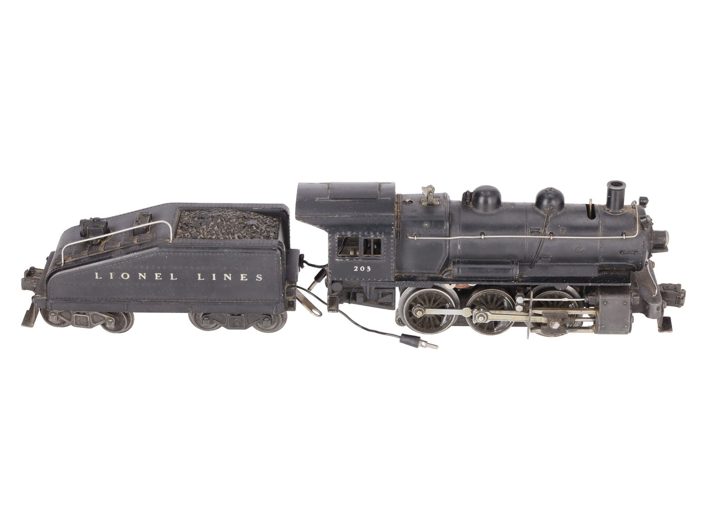 Lionel 203 Vintage O Prewar 0-6-0 Steam Locomotive w/ 2203T Tender VG/Box