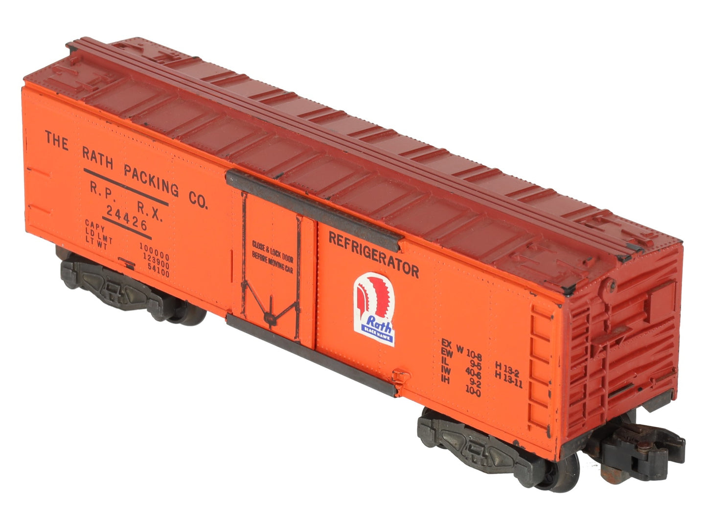 American Flyer 24426 Vintage S Rath Packing Co. Reefer - Rare VG