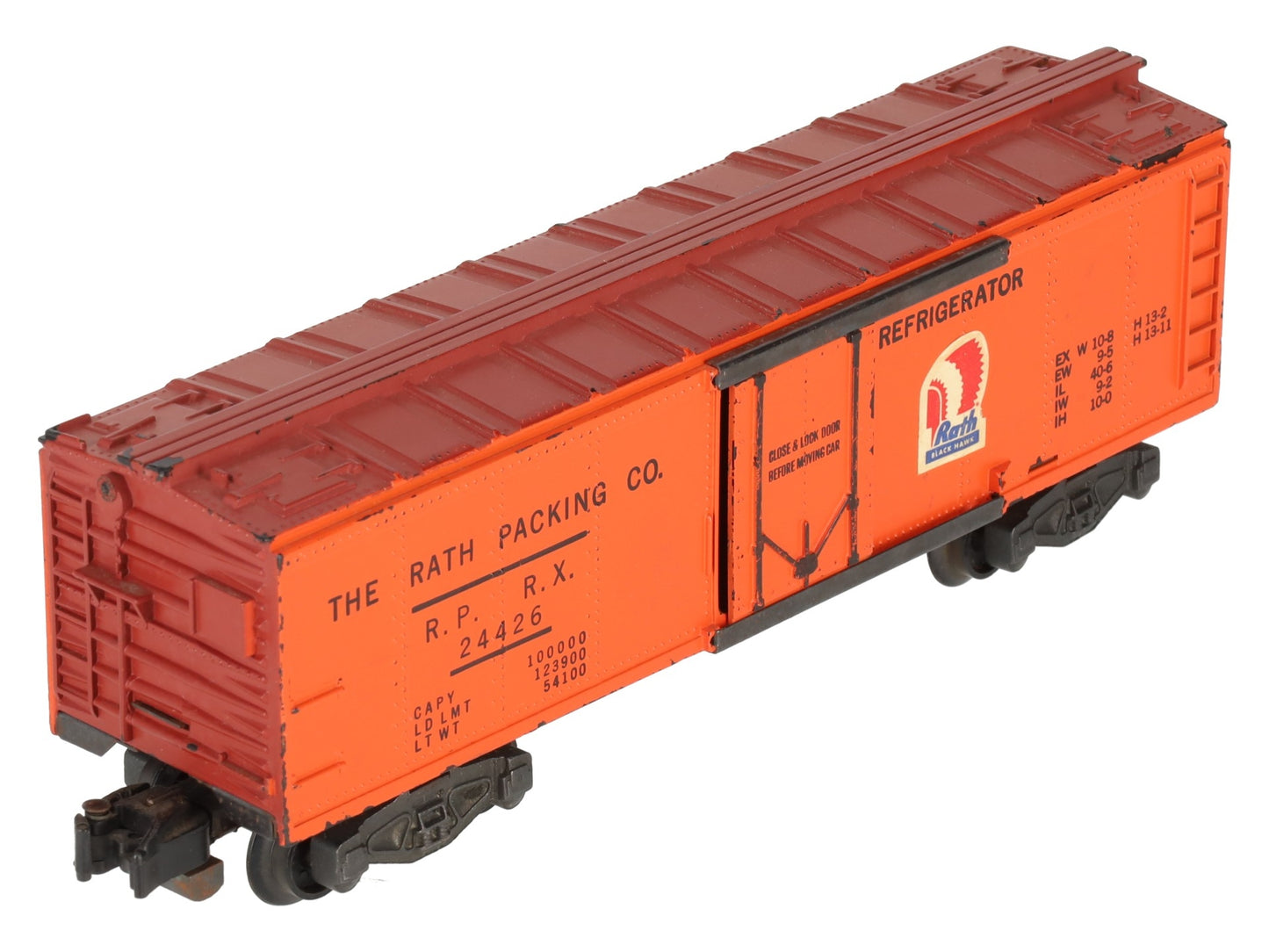 American Flyer 24426 Vintage S Rath Packing Co. Reefer - Rare VG