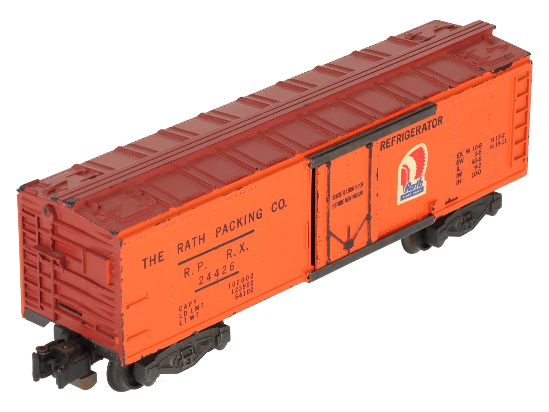 American Flyer 24426 Vintage S Rath Packing Co. Reefer - Rare VG