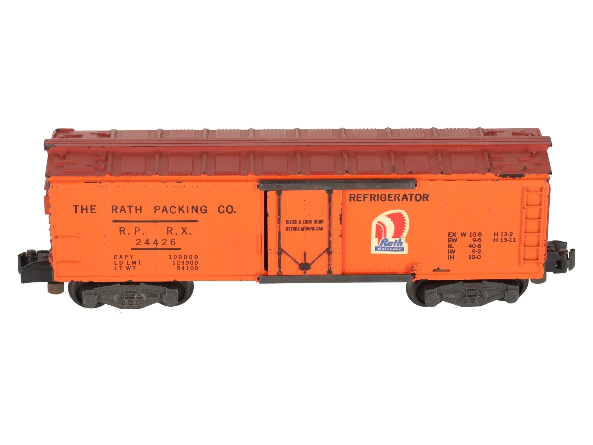 American Flyer 24426 Vintage S Rath Packing Co. Reefer - Rare VG