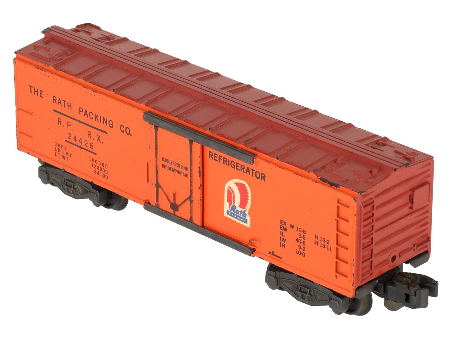 American Flyer 24426 Vintage S Rath Packing Co. Reefer - Rare VG