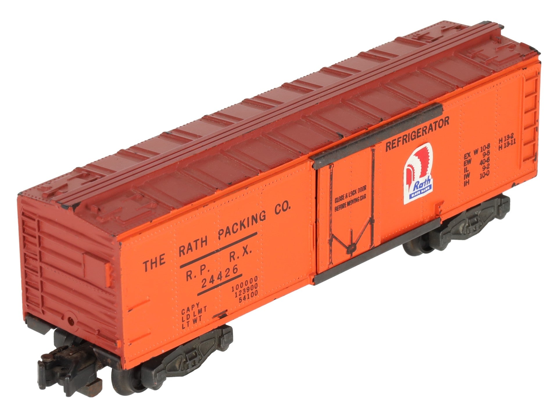 American Flyer 24426 Vintage S Rath Packing Co. Reefer - Rare VG