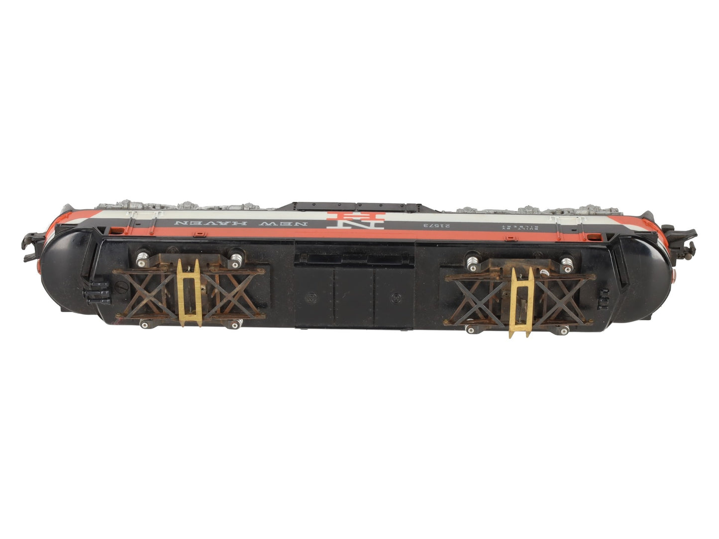 American Flyer 21573 Vintage S New Haven Flat Black Electric Locomotive VG
