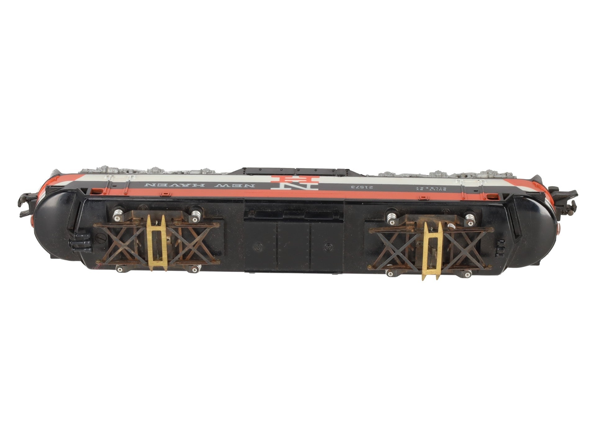 American Flyer 21573 Vintage S New Haven Flat Black Electric Locomotive VG