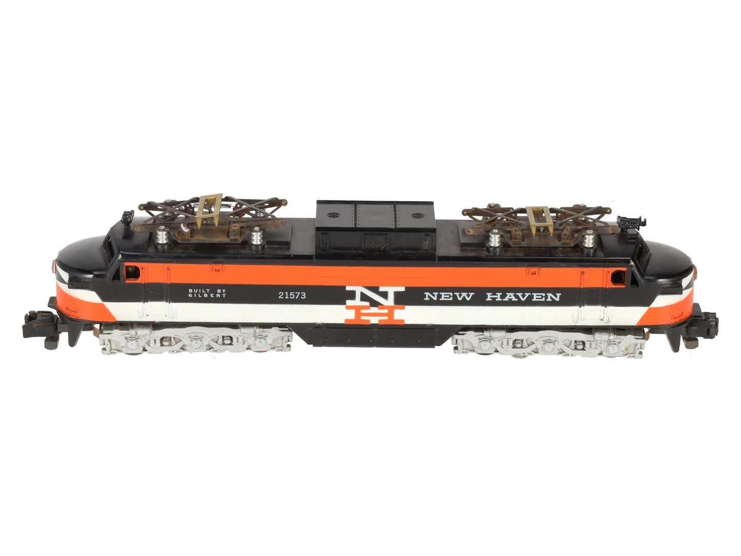 American Flyer 21573 Vintage S New Haven Flat Black Electric Locomotive VG