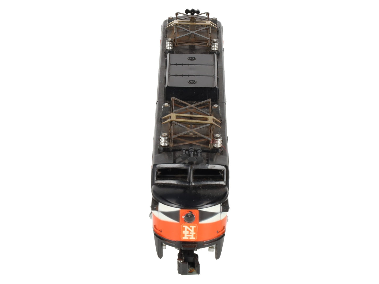 American Flyer 21573 Vintage S New Haven Flat Black Electric Locomotive VG