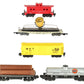 American Flyer Vintage S Freight Cars # 24030, 925, 42597, 914 & 24636 [5] VG