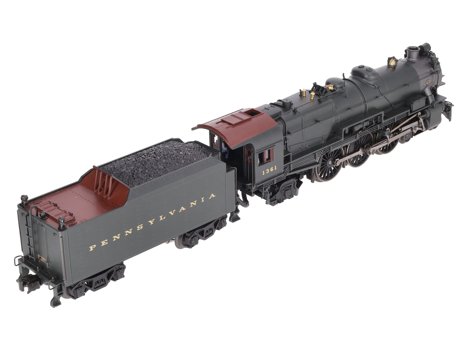 K-Line K3380-1361CC O PRR K4 Steam Locomotive & Tender #1361 with TMCC EX/Box