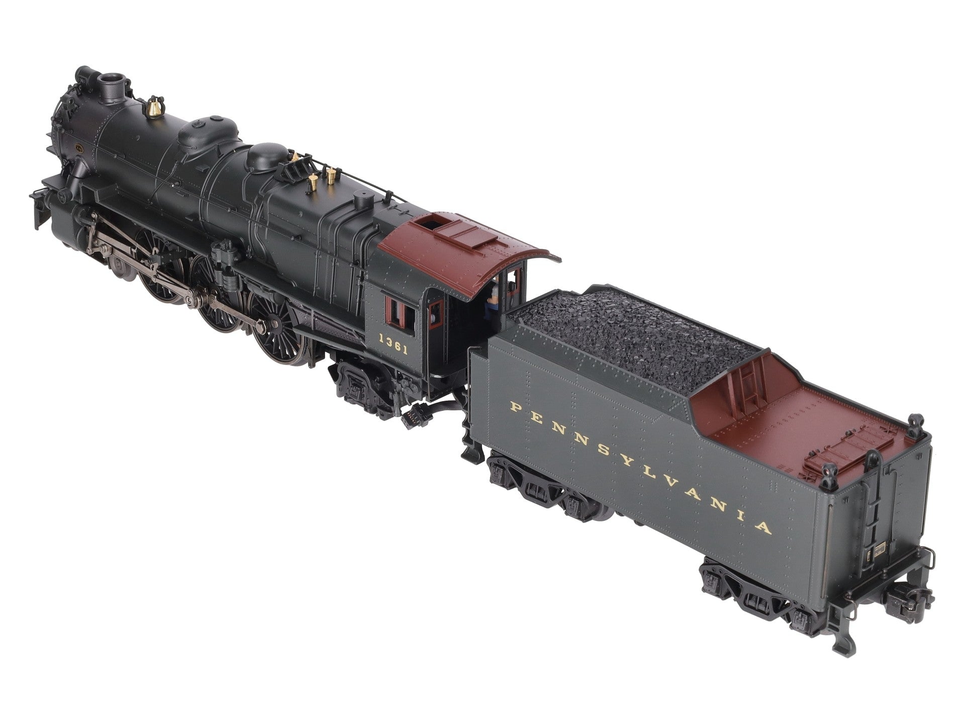 K-Line K3380-1361CC O PRR K4 Steam Locomotive & Tender #1361 with TMCC EX/Box
