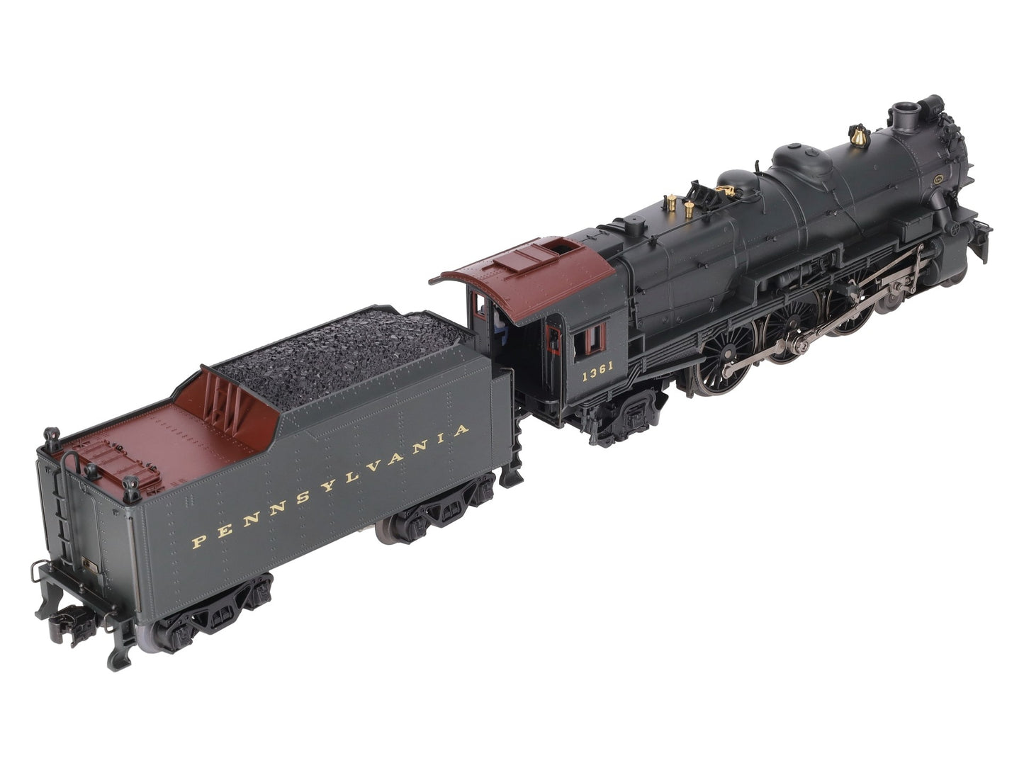 K-Line K3380-1361CC O PRR K4 Steam Locomotive & Tender #1361 with TMCC EX/Box