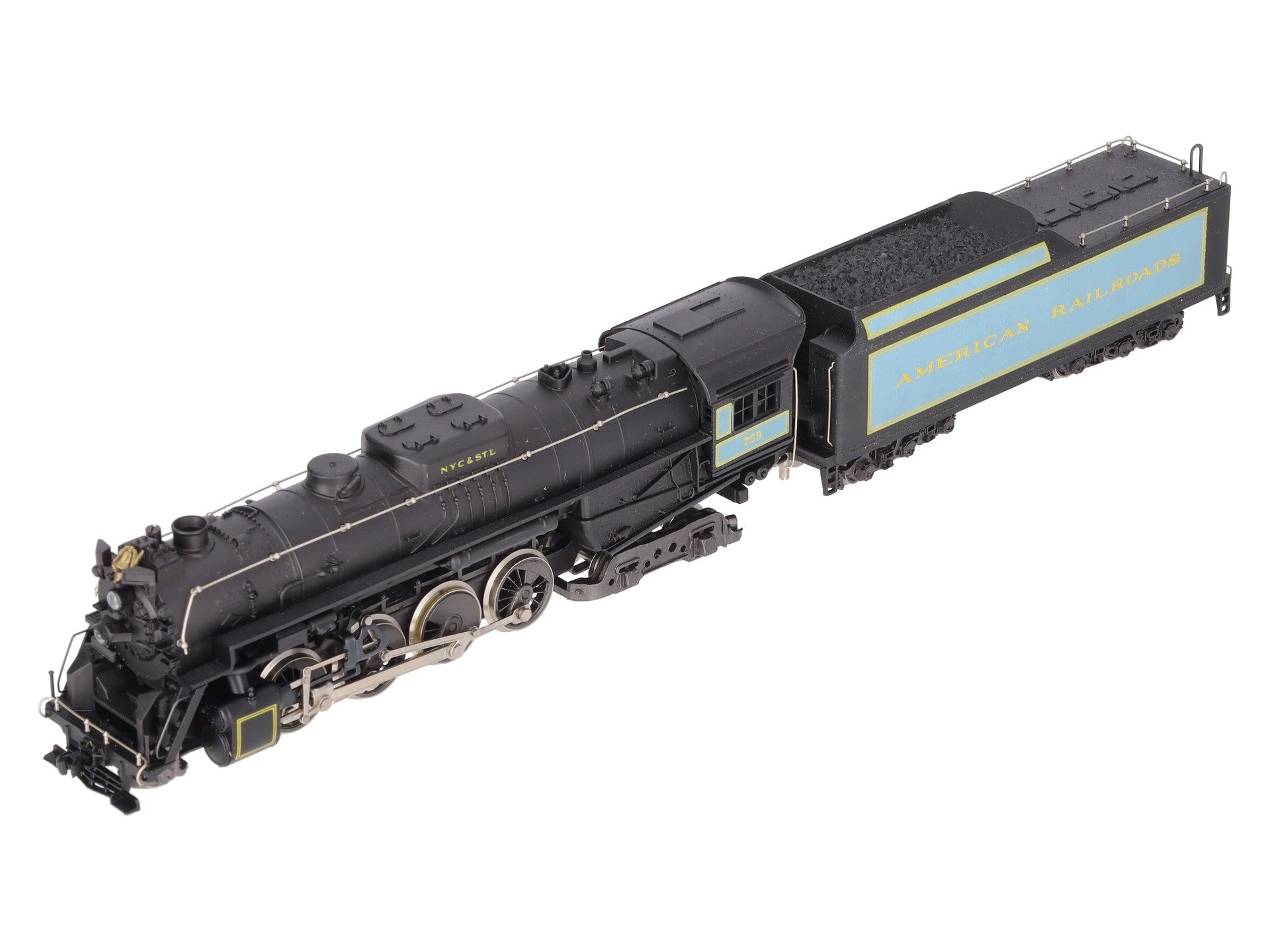AHM 5089-09 HO Great Northern 2-8-2 Heavy Mikado Steam Locomotive & Tender EX/Box