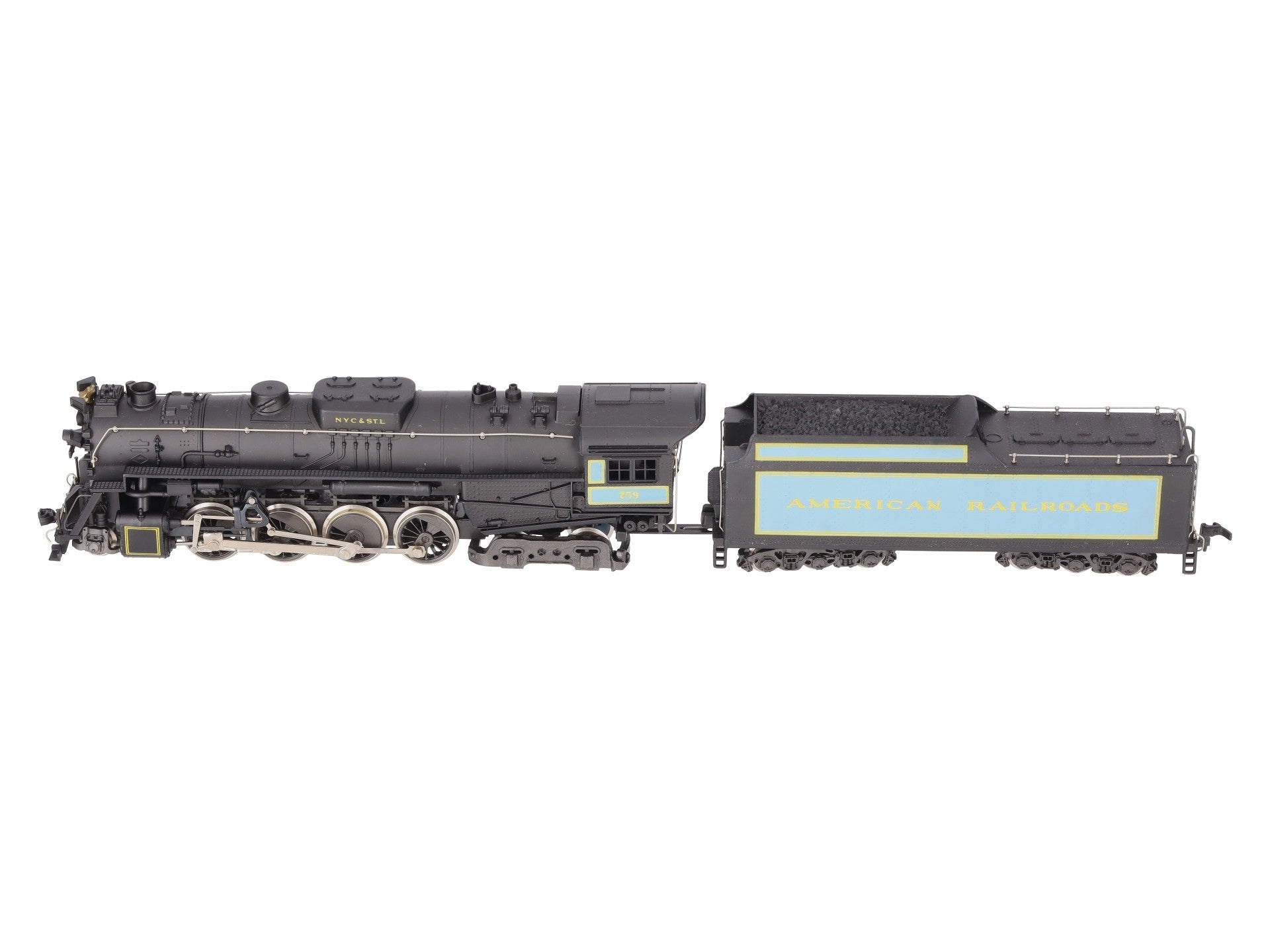 AHM 5089-09 HO Great Northern 2-8-2 Heavy Mikado Steam Locomotive & Tender EX/Box