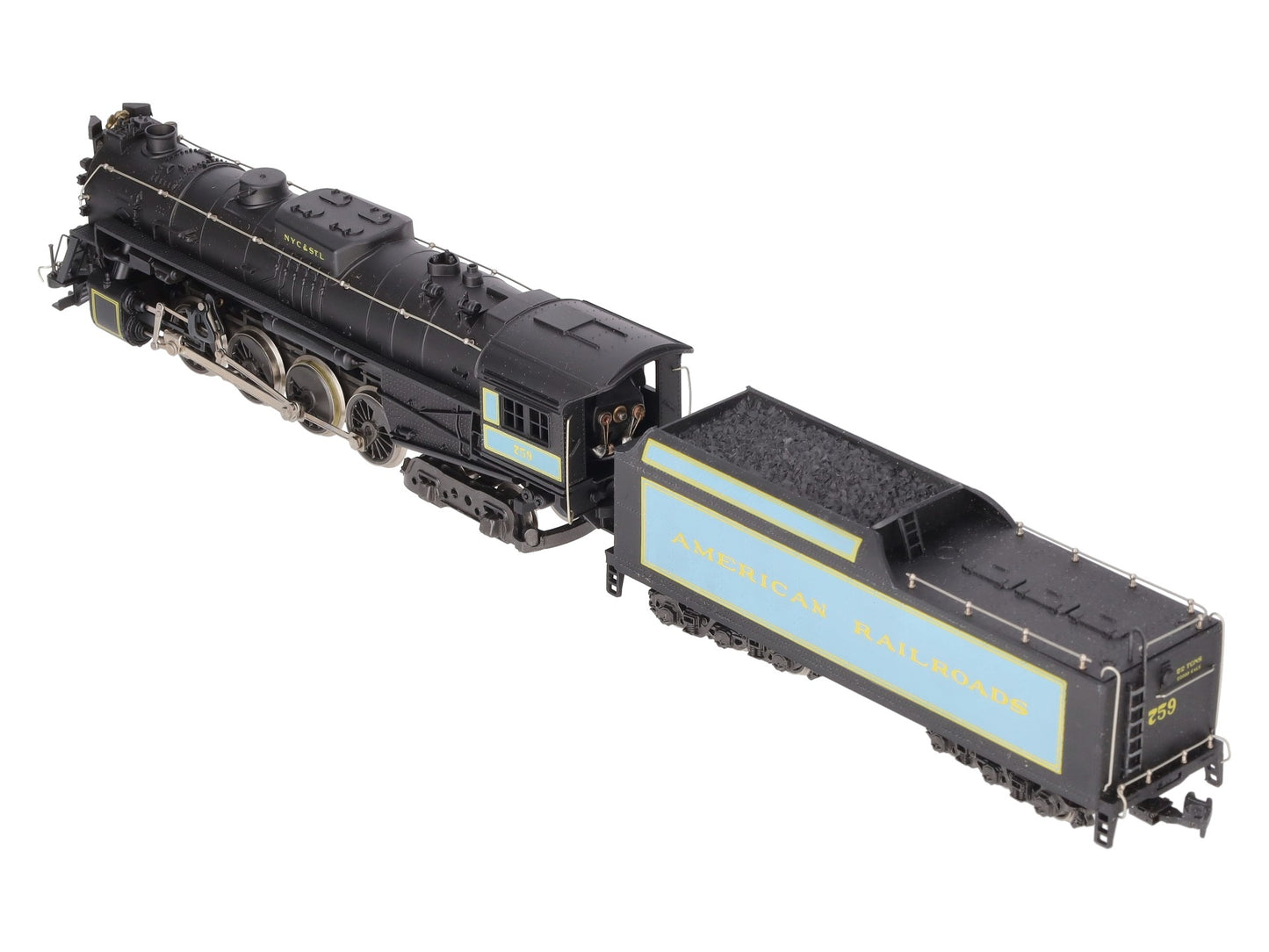AHM 5089-09 HO Great Northern 2-8-2 Heavy Mikado Steam Locomotive & Tender EX/Box