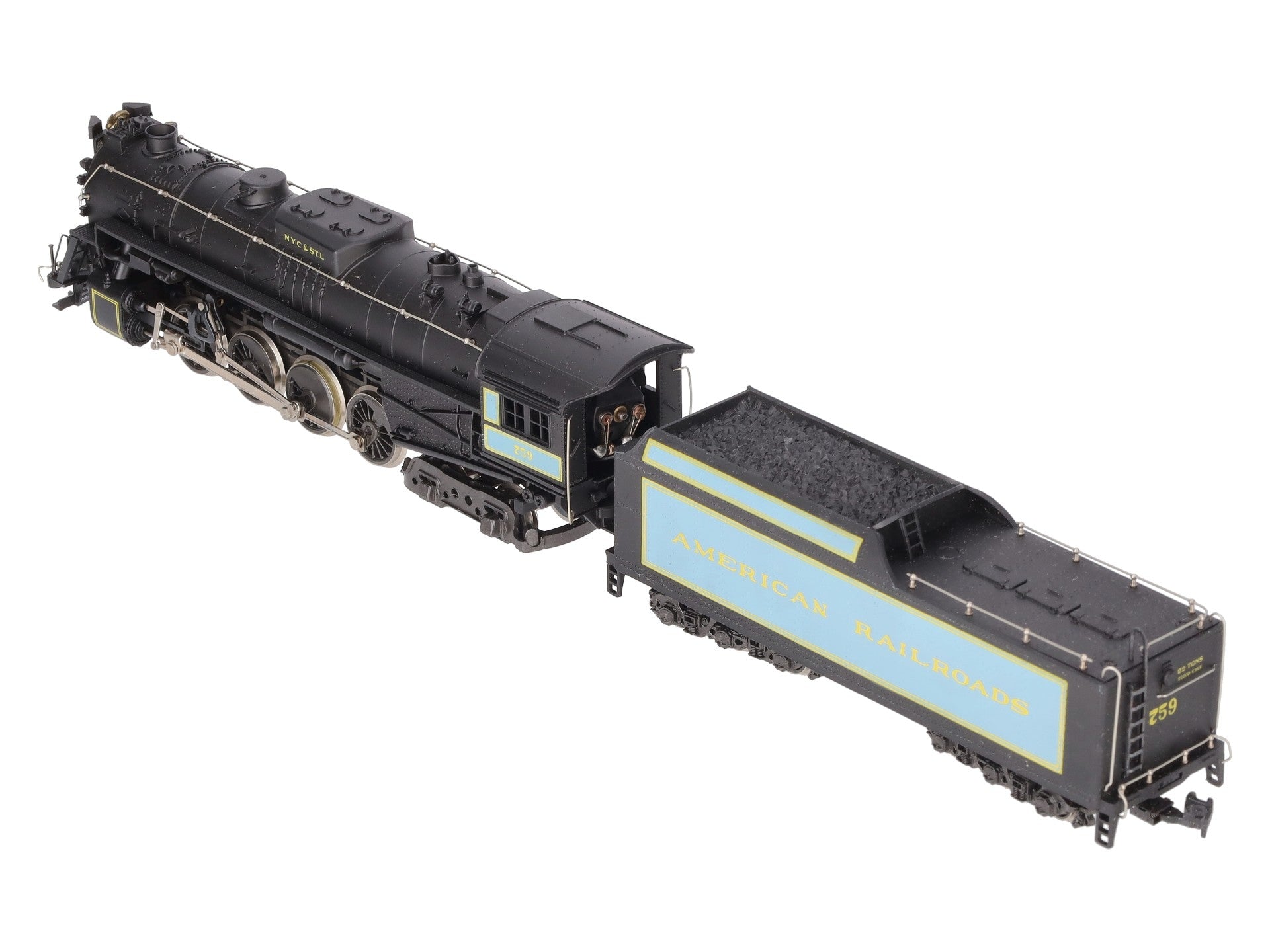 AHM 5089-09 HO Great Northern 2-8-2 Heavy Mikado Steam Locomotive & Tender EX/Box