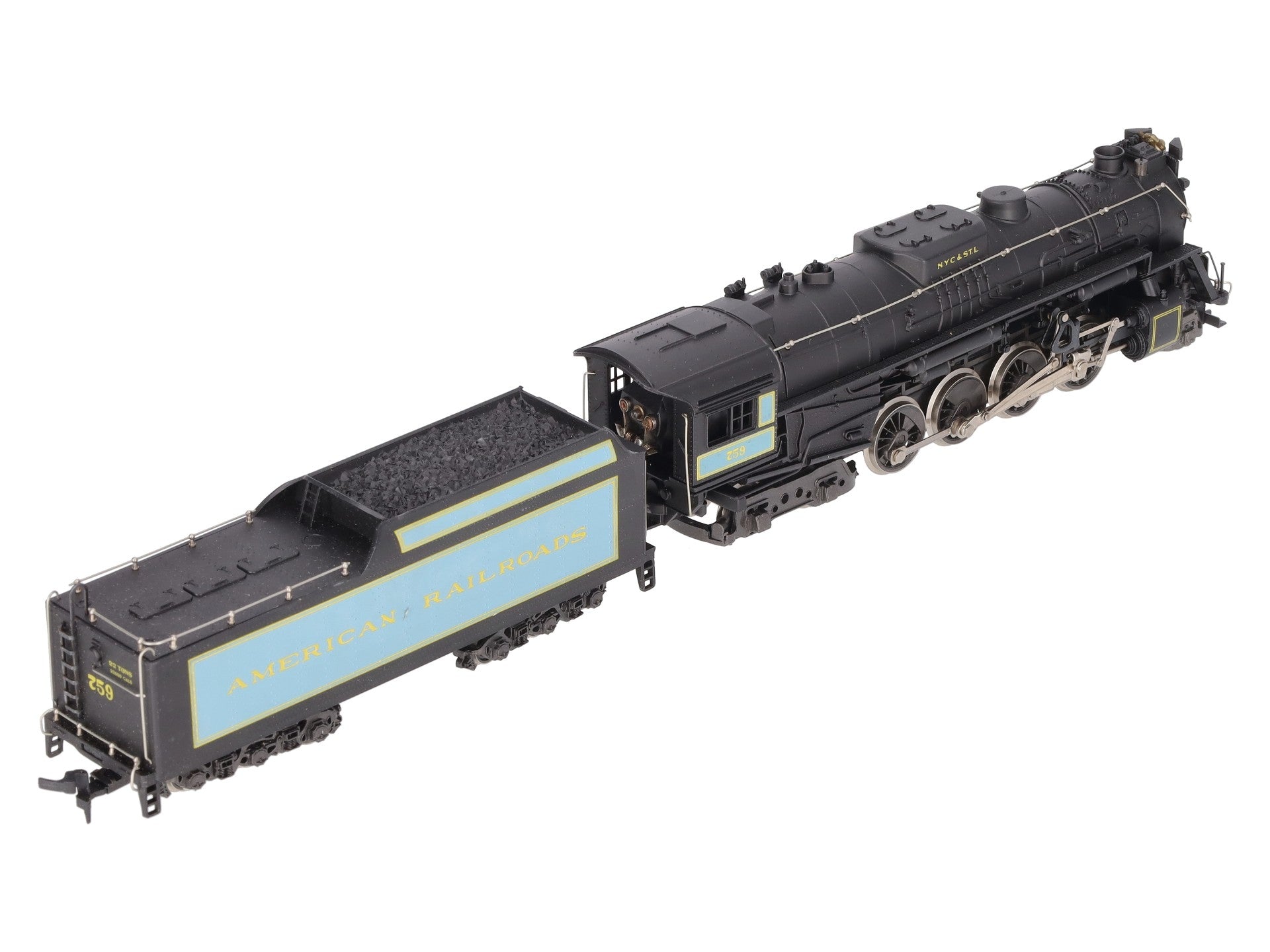 AHM 5089-09 HO Great Northern 2-8-2 Heavy Mikado Steam Locomotive & Tender EX/Box