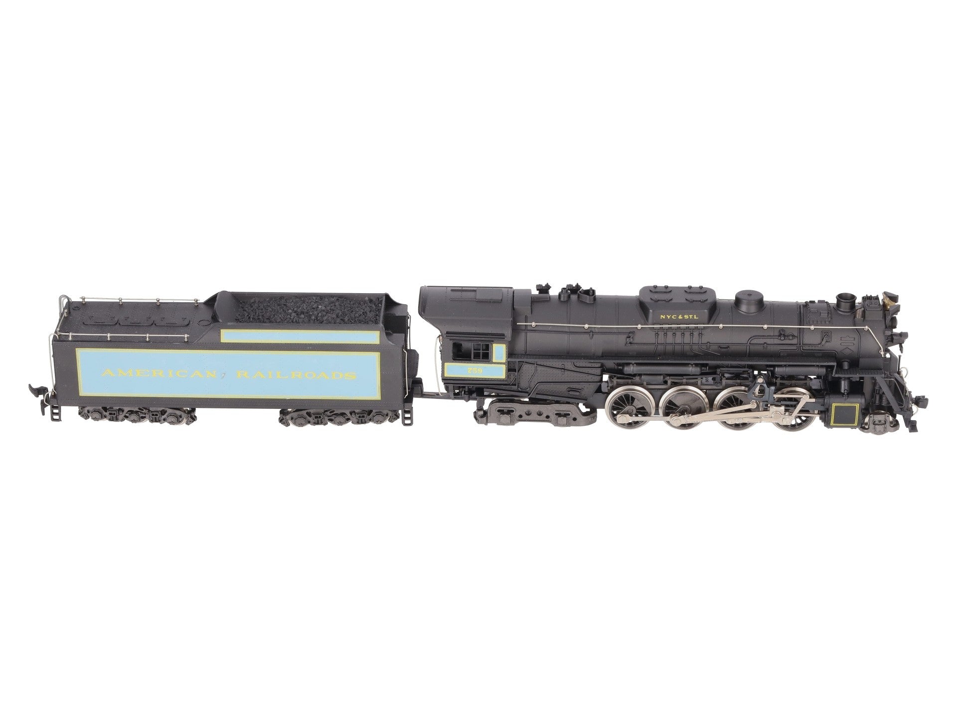 AHM 5089-09 HO Great Northern 2-8-2 Heavy Mikado Steam Locomotive & Tender EX/Box