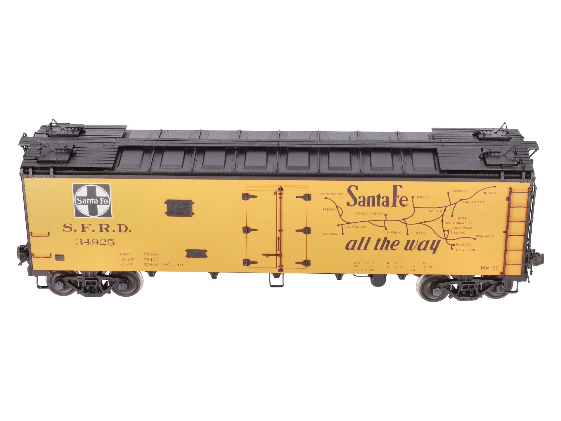 Samhongsa RR-27/33 G Scale Santa Fe 