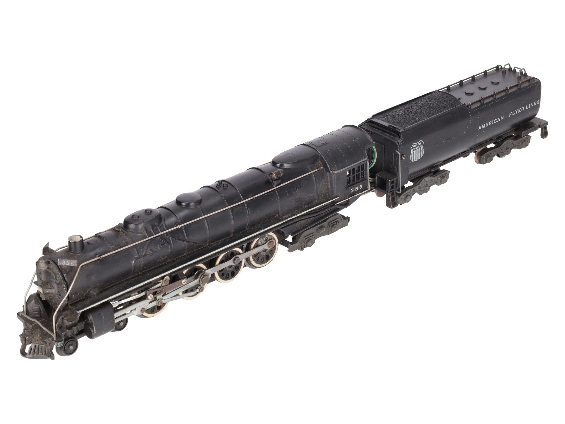 American Flyer 336 S Union Pacific Northern 4-8-4 Steam Locomotive & Tender VG