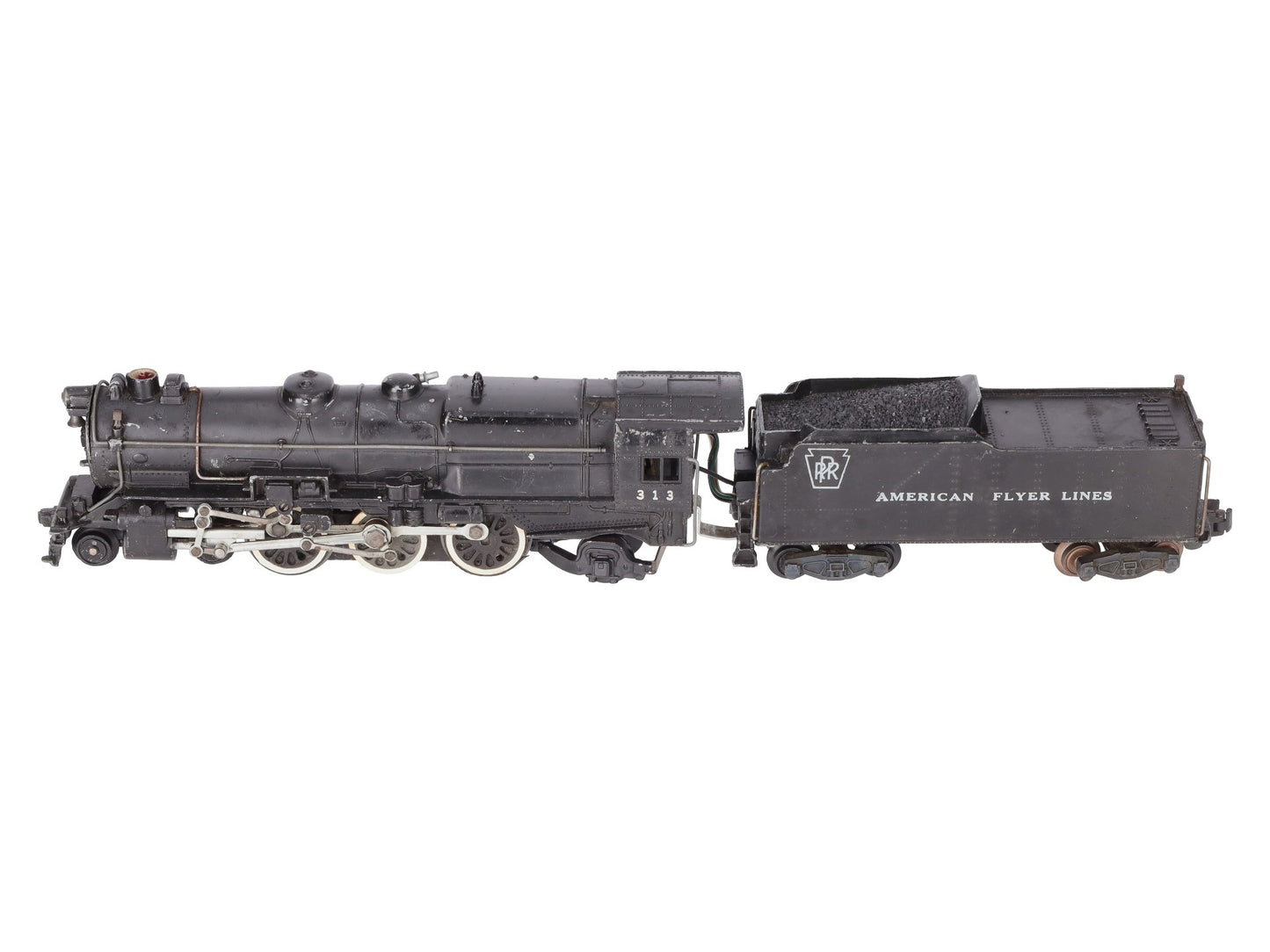 American Flyer 313 Vintage S Pennsylvania 4-6-2 Pacific Steam Loco & Tender VG