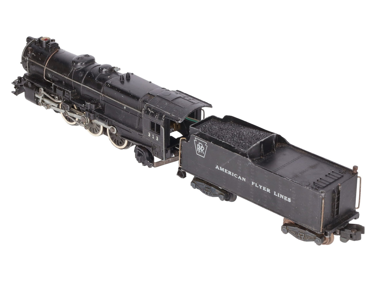 American Flyer 313 Vintage S Pennsylvania 4-6-2 Pacific Steam Loco & Tender VG