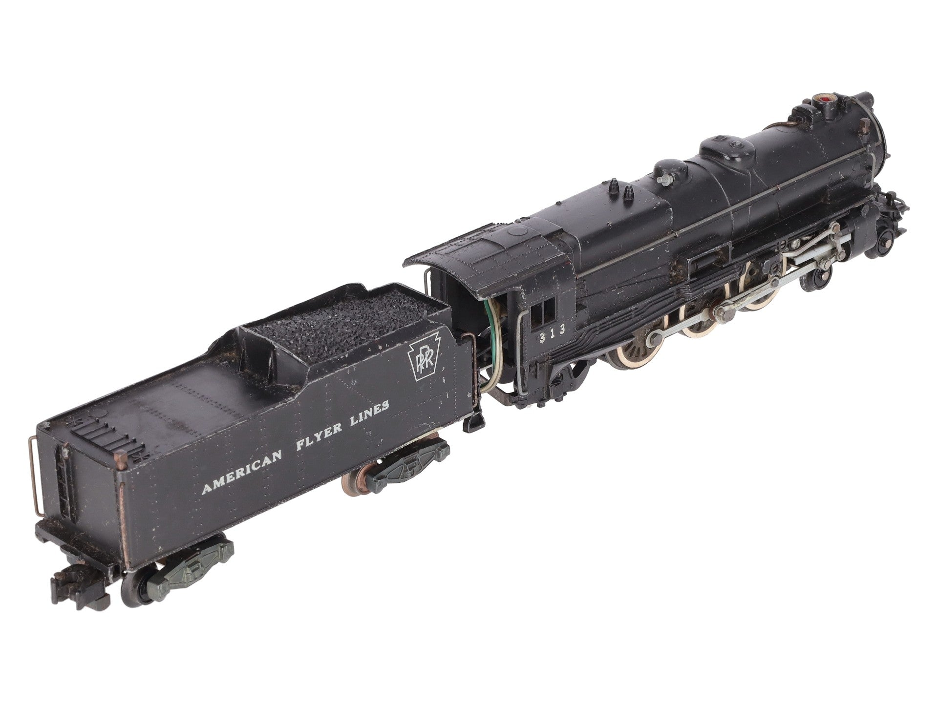American Flyer 313 Vintage S Pennsylvania 4-6-2 Pacific Steam Loco & Tender VG