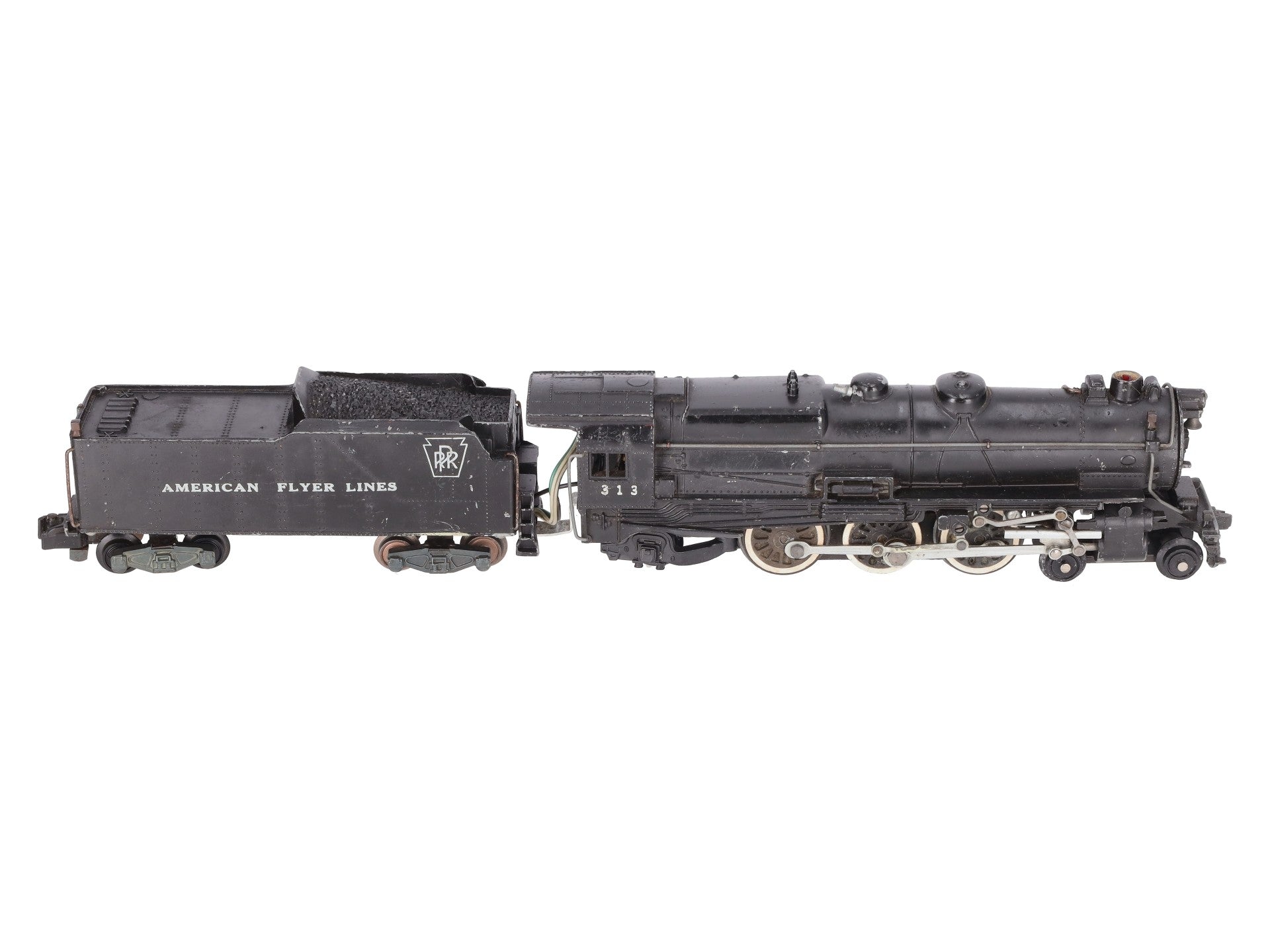 American Flyer 313 Vintage S Pennsylvania 4-6-2 Pacific Steam Loco & Tender VG