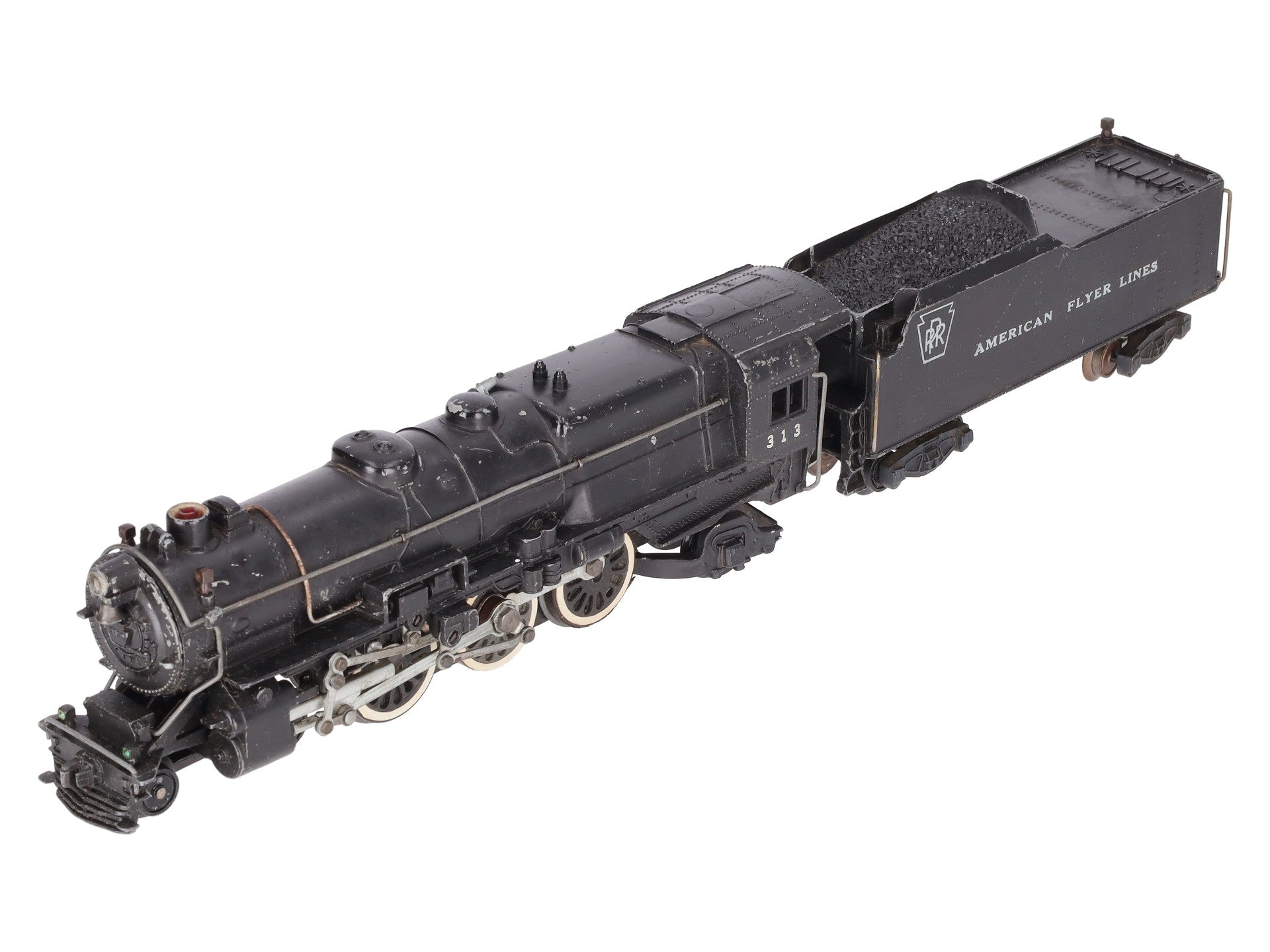 American Flyer 313 Vintage S Pennsylvania 4-6-2 Pacific Steam Loco & Tender VG