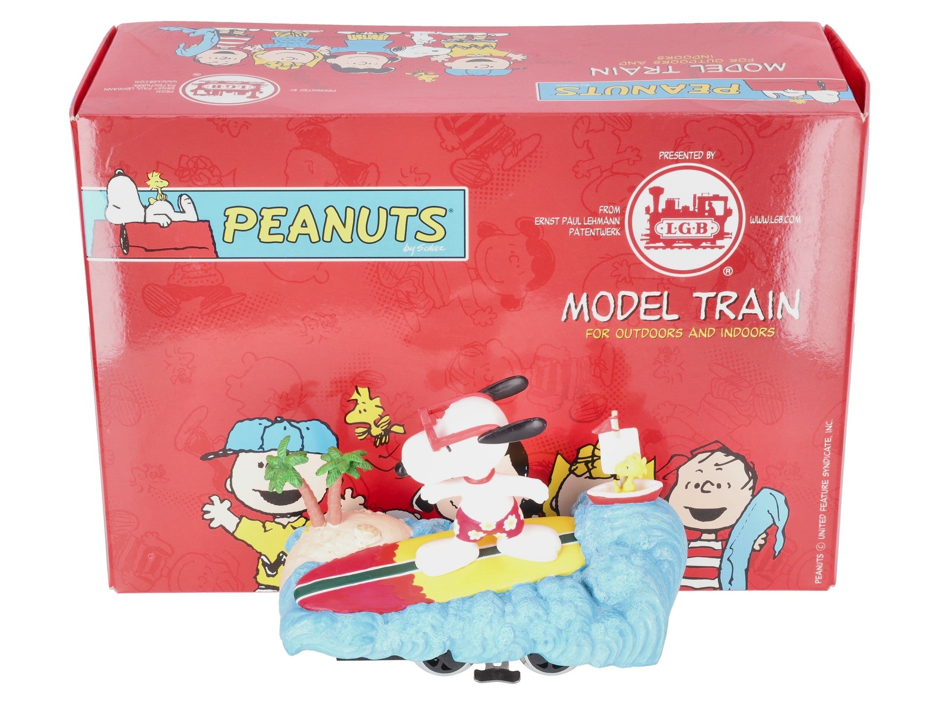 LGB 20050 G Scale Snoopy Joe Cool Surfer EX/Box