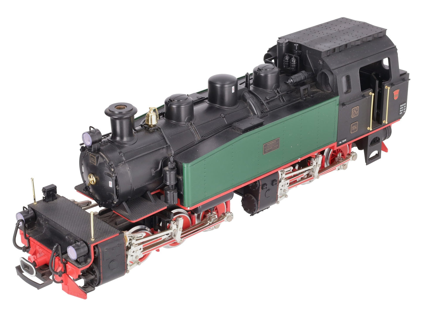 LGB 2085D G Gauge DB/ESG 0-6-6-0 Mallet Steam Locomotive #104 EX/Box