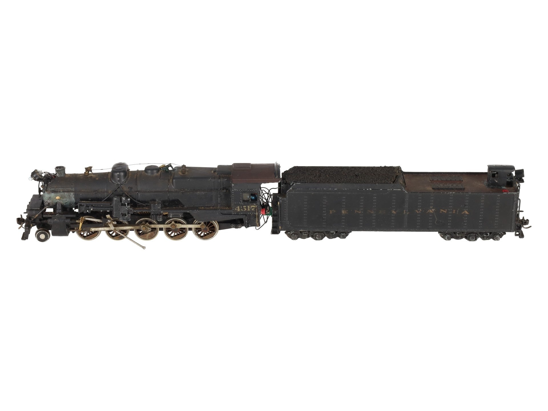 Bowser HO Custom PRR 2-10-0 I-1sa Steam Locomotive & Tender #4517 w/ DCC & Sound