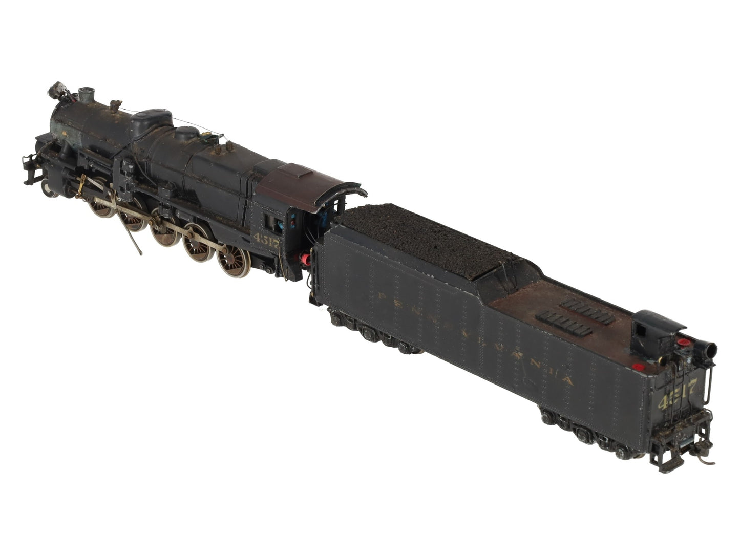 Bowser HO Custom PRR 2-10-0 I-1sa Steam Locomotive & Tender #4517 w/ DCC & Sound