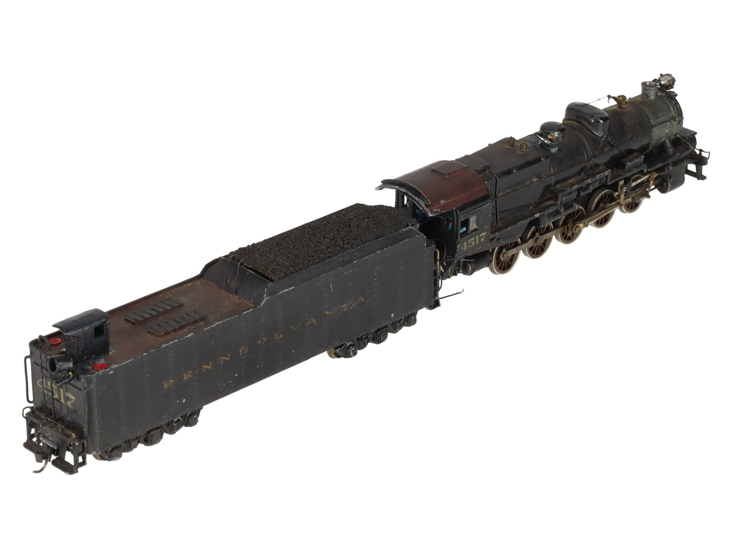 Bowser HO Custom PRR 2-10-0 I-1sa Steam Locomotive & Tender #4517 w/ DCC & Sound